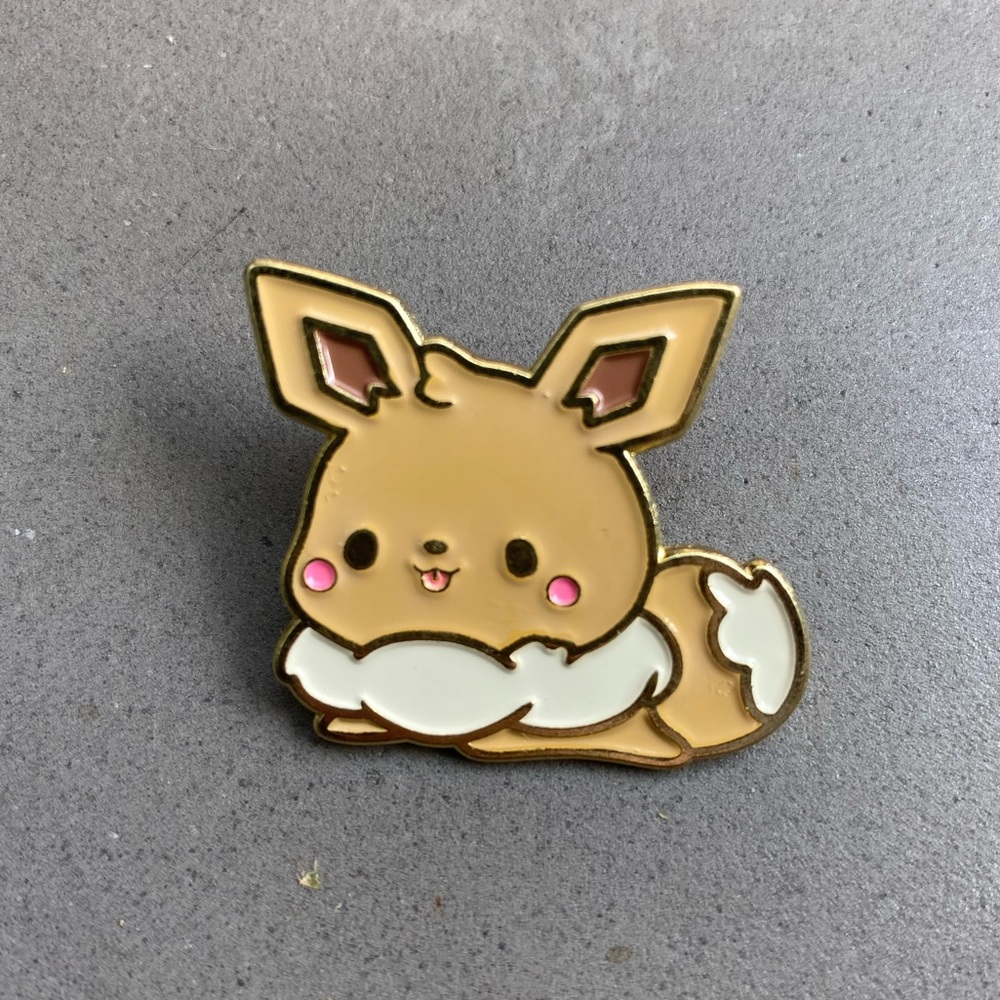 Pokemon Eevee  TCG Pins Cute